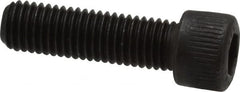 Unbrako - 1/4-28 UNF Hex Socket Drive, Socket Cap Screw - Alloy Steel, Black Oxide Finish, 7/8" Length Under Head - Americas Industrial Supply
