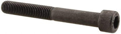 Unbrako - 1/4-28 UNF Hex Socket Drive, Socket Cap Screw - Alloy Steel, Black Oxide Finish, 2" Length Under Head - Americas Industrial Supply
