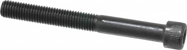 Unbrako - 1/4-28 UNF Hex Socket Drive, Socket Cap Screw - Alloy Steel, Black Oxide Finish, 2-1/4" Length Under Head - Americas Industrial Supply
