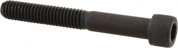 Unbrako - 5/16-18 UNC Hex Socket Drive, Socket Cap Screw - Alloy Steel, Black Oxide Finish, 2-1/2" Length Under Head - Americas Industrial Supply