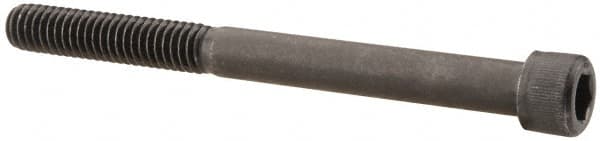 Unbrako - 5/16-18 UNC Hex Socket Drive, Socket Cap Screw - Alloy Steel, Black Oxide Finish, 3-1/2" Length Under Head - Americas Industrial Supply