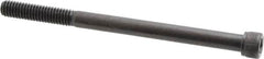 Unbrako - 5/16-18 UNC Hex Socket Drive, Socket Cap Screw - Alloy Steel, Black Oxide Finish, 4-1/2" Length Under Head - Americas Industrial Supply