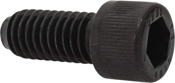 Unbrako - 3/8-16 UNC Hex Socket Drive, Socket Cap Screw - Alloy Steel, Black Oxide Finish, 7/8" Length Under Head - Americas Industrial Supply