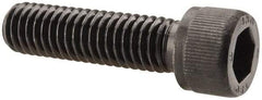 Unbrako - 3/8-16 UNC Hex Socket Drive, Socket Cap Screw - Alloy Steel, Black Oxide Finish, 1-3/8" Length Under Head - Americas Industrial Supply