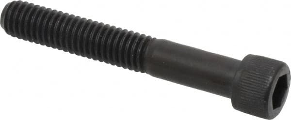 Unbrako - 3/8-16 UNC Hex Socket Drive, Socket Cap Screw - Alloy Steel, Black Oxide Finish, 2-1/2" Length Under Head - Americas Industrial Supply