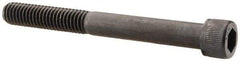 Unbrako - 3/8-16 UNC Hex Socket Drive, Socket Cap Screw - Alloy Steel, Black Oxide Finish, 3-1/2" Length Under Head - Americas Industrial Supply