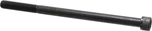 Unbrako - 3/8-16 UNC Hex Socket Drive, Socket Cap Screw - Alloy Steel, Black Oxide Finish, 6" Length Under Head - Americas Industrial Supply