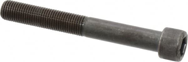 Unbrako - 3/8-24 UNF Hex Socket Drive, Socket Cap Screw - Alloy Steel, Black Oxide Finish, 3" Length Under Head - Americas Industrial Supply