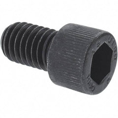 Unbrako - M16x2.00 Metric Coarse Hex Socket Drive, Socket Cap Screw - Grade 12.9 Alloy Steel, Black Oxide Finish, 180mm Length Under Head - Americas Industrial Supply