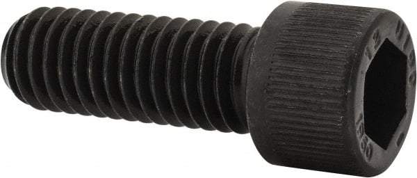 Unbrako - 7/16-14 UNC Hex Socket Drive, Socket Cap Screw - Alloy Steel, Black Oxide Finish, 1-1/4" Length Under Head - Americas Industrial Supply