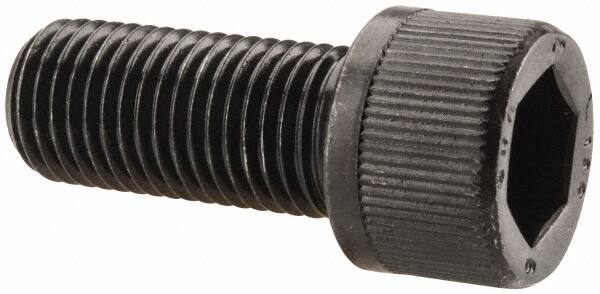 Unbrako - 7/16-20 UNF Hex Socket Drive, Socket Cap Screw - Alloy Steel, Black Oxide Finish, 1" Length Under Head - Americas Industrial Supply