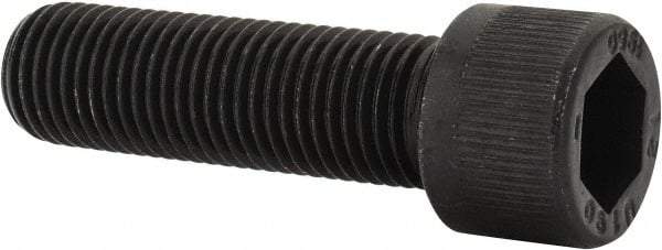 Unbrako - 7/16-20 UNF Hex Socket Drive, Socket Cap Screw - Alloy Steel, Black Oxide Finish, 1-1/2" Length Under Head - Americas Industrial Supply