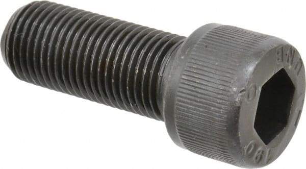 Unbrako - 1/2-20 UNF Hex Socket Drive, Socket Cap Screw - Alloy Steel, Black Oxide Finish, 1-1/4" Length Under Head - Americas Industrial Supply