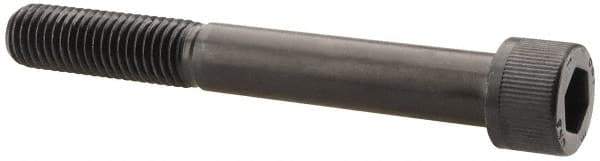 Unbrako - 5/8-11 UNC Hex Socket Drive, Socket Cap Screw - Alloy Steel, Black Oxide Finish, 5" Length Under Head - Americas Industrial Supply