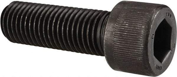 Unbrako - 7/8-9 UNC Hex Socket Drive, Socket Cap Screw - Alloy Steel, Black Oxide Finish, 2" Length Under Head - Americas Industrial Supply