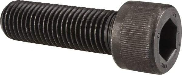 Unbrako - 7/8-9 UNC Hex Socket Drive, Socket Cap Screw - Alloy Steel, Black Oxide Finish, 3" Length Under Head - Americas Industrial Supply