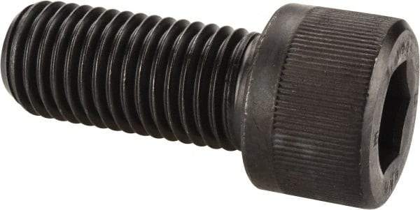Unbrako - 1-8 UNC Hex Socket Drive, Socket Cap Screw - Alloy Steel, Black Oxide Finish, 2-1/4" Length Under Head - Americas Industrial Supply