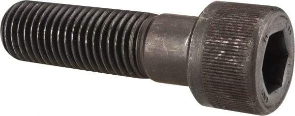 Unbrako - 1-8 UNC Hex Socket Drive, Socket Cap Screw - Alloy Steel, Black Oxide Finish, 3-1/2" Length Under Head - Americas Industrial Supply