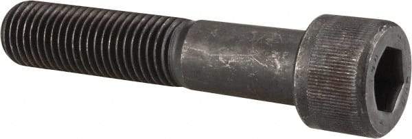 Unbrako - 1-8 UNC Hex Socket Drive, Socket Cap Screw - Alloy Steel, Black Oxide Finish, 5" Length Under Head - Americas Industrial Supply