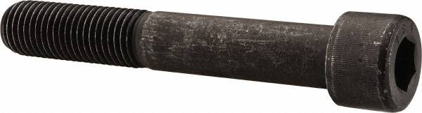 Unbrako - 1-8 UNC Hex Socket Drive, Socket Cap Screw - Alloy Steel, Black Oxide Finish, 5-1/2" Length Under Head - Americas Industrial Supply