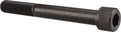 Unbrako - 1-8 UNC Hex Socket Drive, Socket Cap Screw - Alloy Steel, Black Oxide Finish, 8" Length Under Head - Americas Industrial Supply