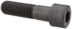 Unbrako - 1-1/4 - 7 UNC Hex Socket Drive, Socket Cap Screw - Alloy Steel, Black Oxide Finish, 5" Length Under Head - Americas Industrial Supply
