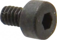 Unbrako - M2x0.40 Metric Coarse Hex Socket Drive, Socket Cap Screw - Grade 12.9 Alloy Steel, Black Oxide Finish, 3mm Length Under Head - Americas Industrial Supply