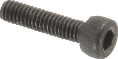 Unbrako - M2.5x0.45 Metric Coarse Hex Socket Drive, Socket Cap Screw - Grade 12.9 Alloy Steel, Black Oxide Finish, 10mm Length Under Head - Americas Industrial Supply