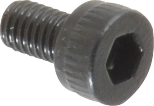 Unbrako - M3x0.50 Metric Coarse Hex Socket Drive, Socket Cap Screw - Grade 12.9 Alloy Steel, Black Oxide Finish, 5mm Length Under Head - Americas Industrial Supply