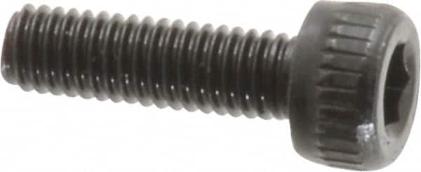 Unbrako - M3x0.50 Metric Coarse Hex Socket Drive, Socket Cap Screw - Grade 12.9 Alloy Steel, Black Oxide Finish, 10mm Length Under Head - Americas Industrial Supply