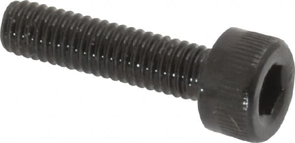 Unbrako - M3x0.50 Metric Coarse Hex Socket Drive, Socket Cap Screw - Grade 12.9 Alloy Steel, Black Oxide Finish, 12mm Length Under Head - Americas Industrial Supply