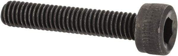 Unbrako - M3x0.50 Metric Coarse Hex Socket Drive, Socket Cap Screw - Grade 12.9 Alloy Steel, Black Oxide Finish, 16mm Length Under Head - Americas Industrial Supply