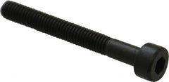 Unbrako - M3x0.50 Metric Coarse Hex Socket Drive, Socket Cap Screw - Grade 12.9 Alloy Steel, Black Oxide Finish, 25mm Length Under Head - Americas Industrial Supply