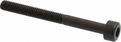 Unbrako - M3x0.50 Metric Coarse Hex Socket Drive, Socket Cap Screw - Grade 12.9 Alloy Steel, Black Oxide Finish, 30mm Length Under Head - Americas Industrial Supply