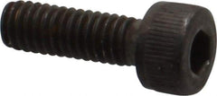 Unbrako - M4x0.70 Metric Coarse Hex Socket Drive, Socket Cap Screw - Grade 12.9 Alloy Steel, Black Oxide Finish, 12mm Length Under Head - Americas Industrial Supply