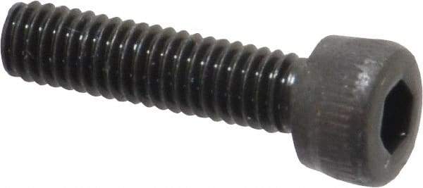 Unbrako - M4x0.70 Metric Coarse Hex Socket Drive, Socket Cap Screw - Grade 12.9 Alloy Steel, Black Oxide Finish, 16mm Length Under Head - Americas Industrial Supply