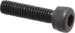 Unbrako - M4x0.70 Metric Coarse Hex Socket Drive, Socket Cap Screw - Grade 12.9 Alloy Steel, Black Oxide Finish, 16mm Length Under Head - Americas Industrial Supply