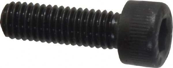 Unbrako - M5x0.80 Metric Coarse Hex Socket Drive, Socket Cap Screw - Grade 12.9 Alloy Steel, Black Oxide Finish, 16mm Length Under Head - Americas Industrial Supply