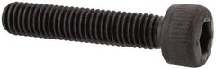 Unbrako - M5x0.80 Metric Coarse Hex Socket Drive, Socket Cap Screw - Grade 12.9 Alloy Steel, Black Oxide Finish, 25mm Length Under Head - Americas Industrial Supply