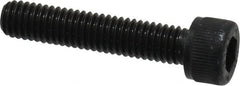 Unbrako - M6x1.00 Metric Coarse Hex Socket Drive, Socket Cap Screw - Grade 12.9 Alloy Steel, Black Oxide Finish, 30mm Length Under Head - Americas Industrial Supply