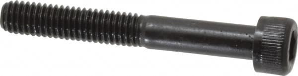 Unbrako - M6x1.00 Metric Coarse Hex Socket Drive, Socket Cap Screw - Grade 12.9 Alloy Steel, Black Oxide Finish, 45mm Length Under Head - Americas Industrial Supply