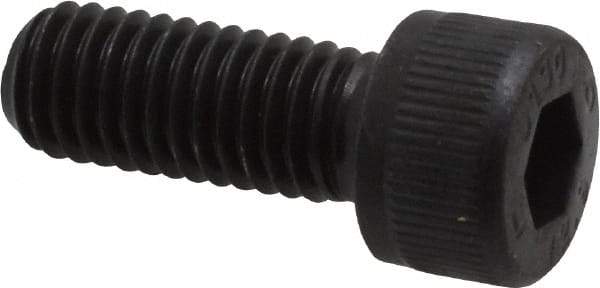 Unbrako - M8x1.25 Metric Coarse Hex Socket Drive, Socket Cap Screw - Grade 12.9 Alloy Steel, Black Oxide Finish, 20mm Length Under Head - Americas Industrial Supply