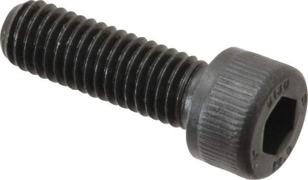 Unbrako - M8x1.25 Metric Coarse Hex Socket Drive, Socket Cap Screw - Grade 12.9 Alloy Steel, Black Oxide Finish, 25mm Length Under Head - Americas Industrial Supply