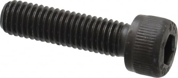 Unbrako - M8x1.25 Metric Coarse Hex Socket Drive, Socket Cap Screw - Grade 12.9 Alloy Steel, Black Oxide Finish, 30mm Length Under Head - Americas Industrial Supply
