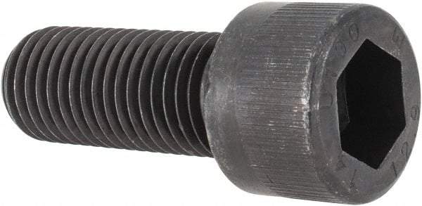 Unbrako - M20x2.50 Metric Coarse Hex Socket Drive, Socket Cap Screw - Grade 12.9 Alloy Steel, Black Oxide Finish, 50mm Length Under Head - Americas Industrial Supply