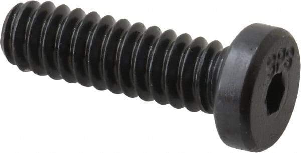 Unbrako - #10-24 UNC Hex Socket Drive, Low Socket Cap Screw - Alloy Steel, Black Oxide Finish, 5/8" Length Under Head - Americas Industrial Supply
