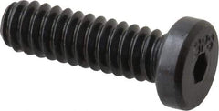 Unbrako - #10-24 UNC Hex Socket Drive, Low Socket Cap Screw - Alloy Steel, Black Oxide Finish, 5/8" Length Under Head - Americas Industrial Supply