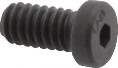 Unbrako - 1/4-20 UNC Hex Socket Drive, Low Socket Cap Screw - Alloy Steel, Black Oxide Finish, 1/2" Length Under Head - Americas Industrial Supply