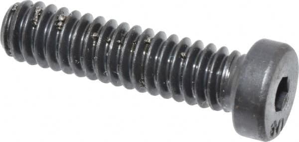 Unbrako - 1/4-20 UNC Hex Socket Drive, Low Socket Cap Screw - Alloy Steel, Black Oxide Finish, 1" Length Under Head - Americas Industrial Supply