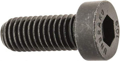 Unbrako - M8x1.25 Metric Coarse Hex Socket Drive, Low Socket Cap Screw - Grade 10.9 Alloy Steel, Black Oxide Finish, 20mm Length Under Head - Americas Industrial Supply